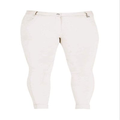 HyPERFORMANCE Melton Ladies Jodhpurs (32in) (White)