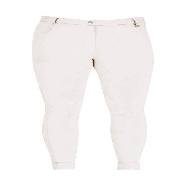 HyPERFORMANCE Melton Ladies Jodhpurs (32in) (White)