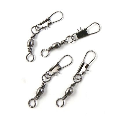 220 Pcs Fishing Swivel Sea Terminal Tackle Clip Connector Solid Coastlock Bulk Lots 00843 Snap Rolling Test 29kg Cross Lock