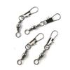 220 Pcs Fishing Swivel Sea Terminal Tackle Clip Connector Solid Coastlock Bulk Lots 00843 Snap Rolling Test 29kg Cross Lock view 1