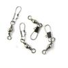 240 Pcs Fishing Swivel Sea Terminal Tackle Clip Connector Solid Coastlock Bulk Lots 01550 Snap Rolling Test 29kg Cross Lock view 1