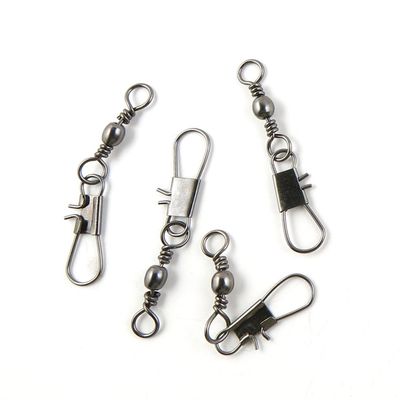 270 Pcs Fishing Swivel Sea Terminal Tackle Clip Connector Solid Coastlock Bulk Lots 01508 Snap Rolling Test 29kg Cross Lock