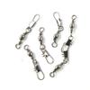 ebemallmall Fishing Tackle 30 Pcs Fishing Swivel Sea Terminal Tackle Clip Connector Solid Coastlock Bulk Lots 05293 Snap Rolling Test 22kg Cross Lock view 1