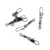380 Pcs Fishing Swivel Sea Terminal Tackle Clip Connector Solid Coastlock Bulk Lots 00133 Snap Rolling Test 22kg Cross Lock view 1
