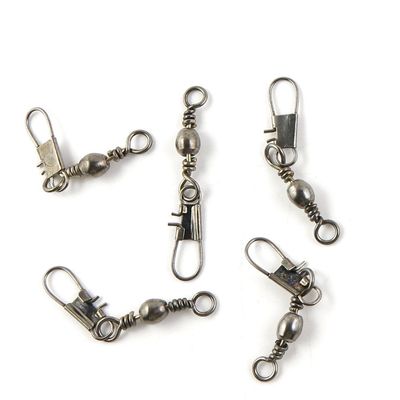 430 Pcs Fishing Swivel Sea Terminal Tackle Clip Connector Solid Coastlock Bulk Lots 08274 Snap Rolling Test 18kg Cross Lock
