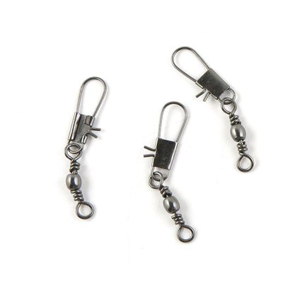 580 Pcs Fishing Swivel Sea Terminal Tackle Clip Connector Solid Coastlock Bulk Lots 04432 Snap Rolling Test 15kg Cross Lock