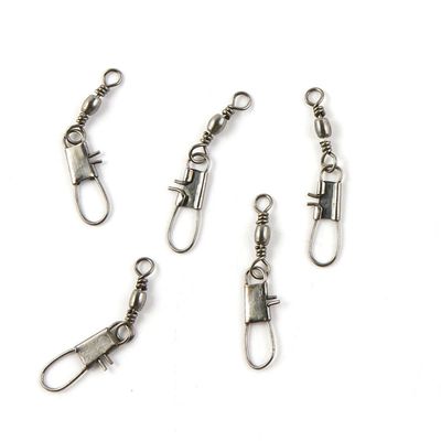 10 Pcs Fishing Swivel Sea Terminal Tackle Clip Connector Solid Coastlock Bulk Lots 05883 Snap Rolling Test 10kg Cross Lock