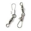 140 Pcs Fishing Swivel Sea Terminal Tackle Clip Connector Solid Coastlock Bulk Lots 08845 Snap Rolling Test 37kg Cross Lock view 1