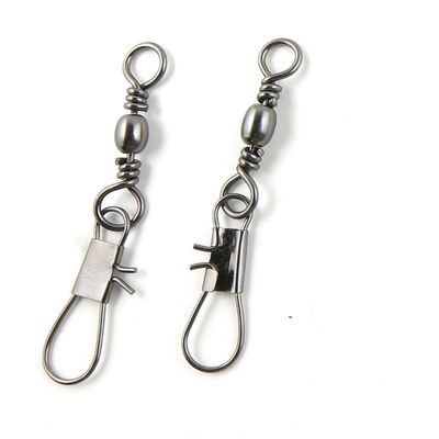110 Pcs Fishing Swivel Sea Terminal Tackle Clip Connector Solid Coastlock Bulk Lots 04196 Snap Rolling Test 42kg Cross Lock