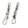 110 Pcs Fishing Swivel Sea Terminal Tackle Clip Connector Solid Coastlock Bulk Lots 04196 Snap Rolling Test 42kg Cross Lock view 1