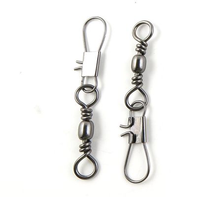 90 Pcs Fishing Swivel Sea Terminal Tackle Clip Connector Solid Coastlock Bulk Lots 09331 Snap Rolling Test 42kg Cross Lock