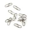 10 Pcs Fishing Swivel Sea Terminal Tackle Clip Connector Solid Coastlock Bulk Lots 08792 Double Snaps Test 35kg Cross Lock view 1
