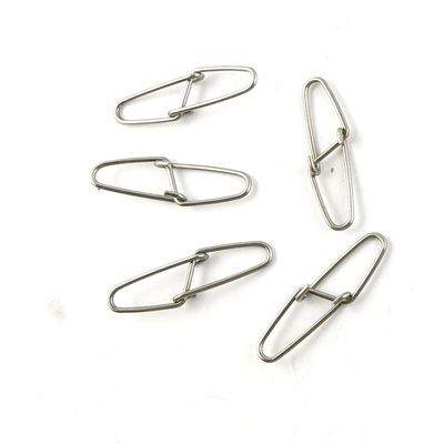 450 Pcs Fishing Swivel Sea Terminal Tackle Clip Connector Solid Coastlock Bulk Lots 07398 Double Snaps Test 70kg Cross Lock