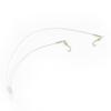 50 Pcs Fishing Swivel Sea Terminal Tackle Clip Connector Solid Coastlock Bulk Lots 08927 Test 4kg Sea Double Line Hooks view 1