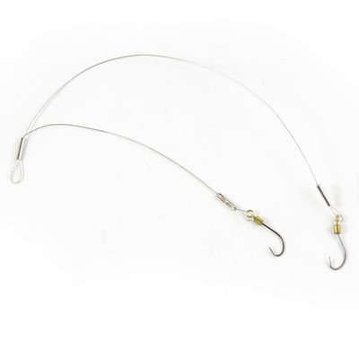 50 Pcs Fishing Swivel Sea Terminal Tackle Clip Connector Solid Coastlock Bulk Lots 00944 Test 11kg Sea Double Line Hooks
