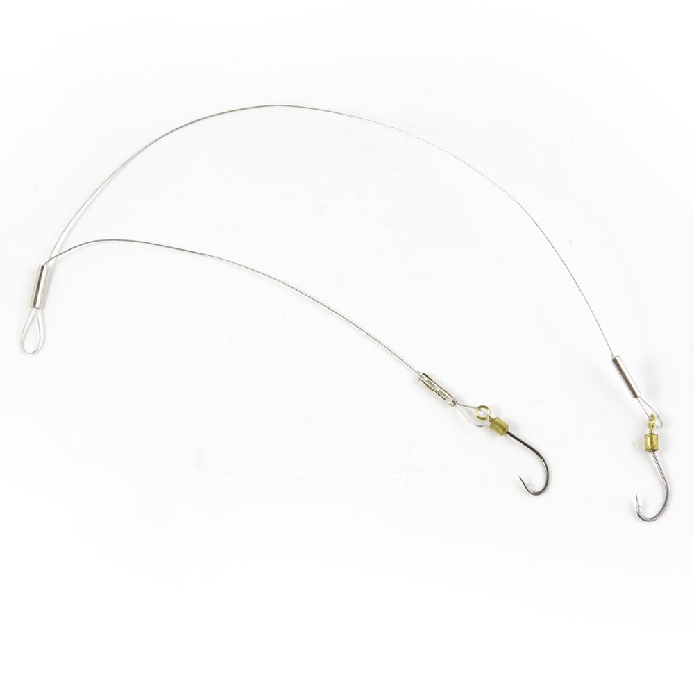 50 Pcs Fishing Swivel Sea Terminal Tackle Clip Connector Solid Coastlock Bulk Lots 00944 Test 11kg Sea Double Line Hooks