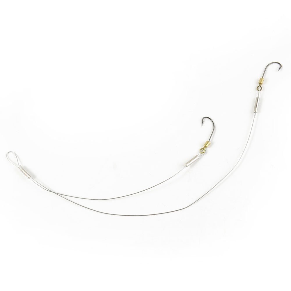 50 Pcs Fishing Swivel Sea Terminal Tackle Clip Connector Solid Coastlock Bulk Lots 00781 Test 12kg Sea Double Line Hooks