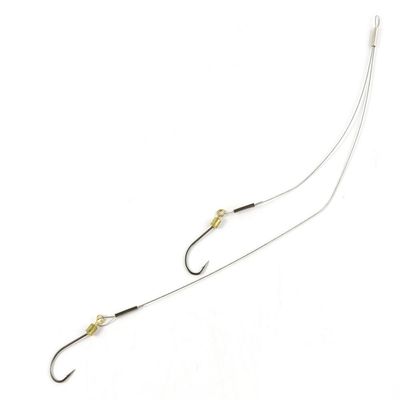 1 Pcs Fishing Swivel Sea Terminal Tackle Clip Connector Solid Coastlock Bulk Lots 03084 Test 17kg Sea Double Line Hooks
