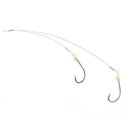 40 Pcs Fishing Swivel Sea Terminal Tackle Clip Connector Solid Coastlock Bulk Lots 06010 Test 18kg Sea Double Line Hooks