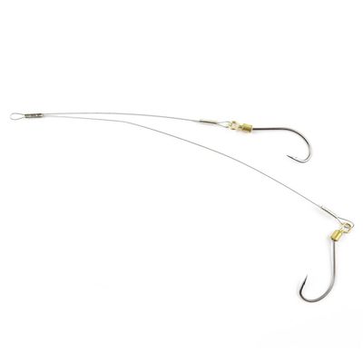 1 Pcs Fishing Swivel Sea Terminal Tackle Clip Connector Solid Coastlock Bulk Lots 08099 Test 18kg Sea Double Line Hooks