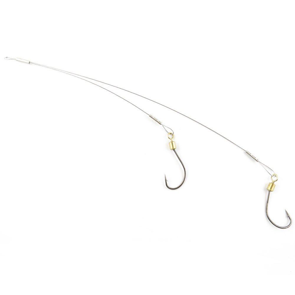 30 Pcs Fishing Swivel Sea Terminal Tackle Clip Connector Solid Coastlock Bulk Lots 04863 Test 25kg Sea Double Line Hooks