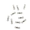 740 Pcs Fishing Swivel Sea Terminal Tackle Clip Connector Solid Coastlock Bulk Lots 09490 Rolling Test 40kg view 1