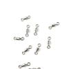 10 Pcs Fishing Swivel Sea Terminal Tackle Clip Connector Solid Coastlock Bulk Lots 09898 Rolling Test 35kg view 1
