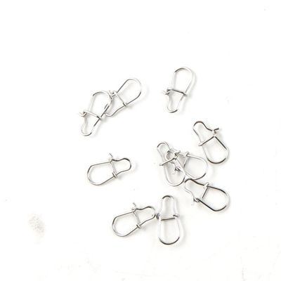 960 Pcs Fishing Swivel Sea Terminal Tackle Clip Connector Solid Coastlock Bulk Lots 06477 Enhanced Snap Test 8Kg 12MM Cross Lock
