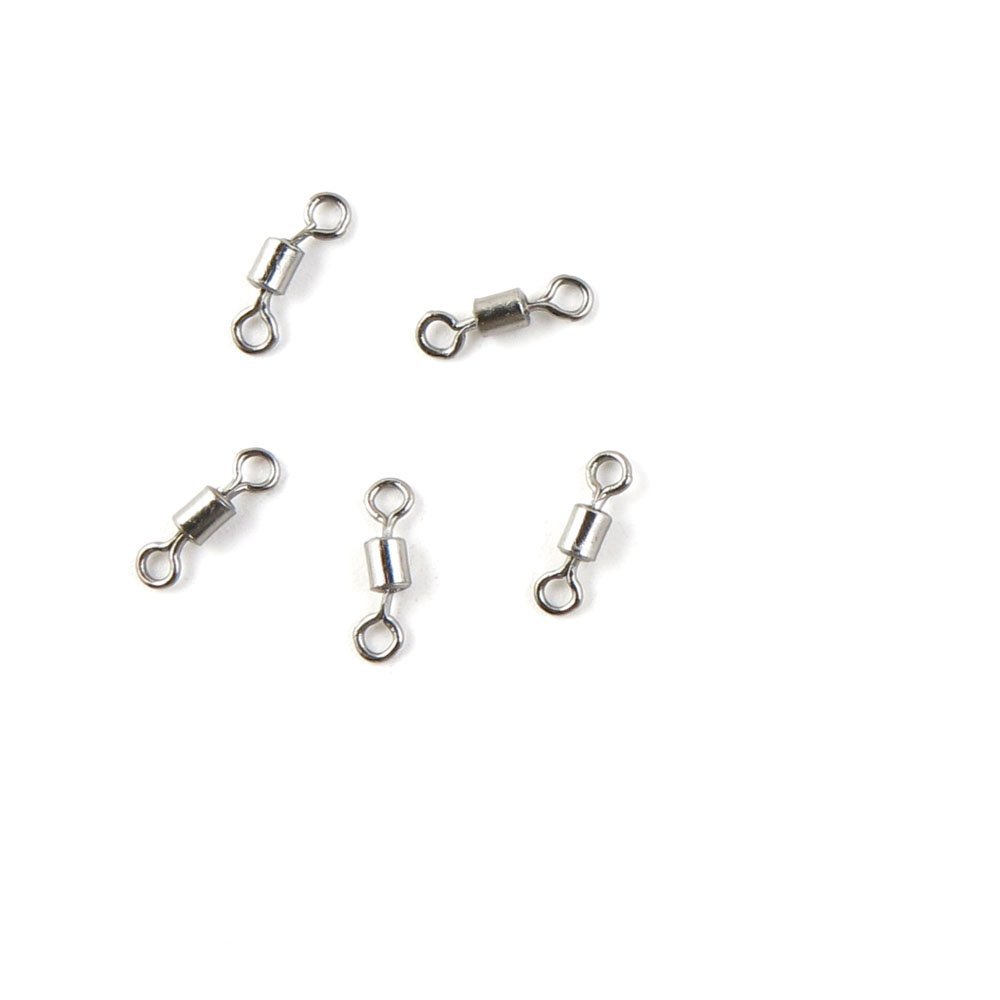 720 Pcs Fishing Swivel Sea Terminal Tackle Clip Connector Solid Coastlock Bulk Lots 07092 Rolling Test 14kg