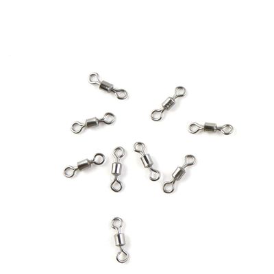 ebemallmall Fishing Tackle 10 Pcs Fishing Swivel Sea Terminal Tackle Clip Connector Solid Coastlock Bulk Lots 09984 Rolling Test 5kg