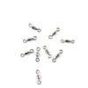 ebemallmall Fishing Tackle 10 Pcs Fishing Swivel Sea Terminal Tackle Clip Connector Solid Coastlock Bulk Lots 09984 Rolling Test 5kg view 1
