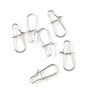 790 Pcs Fishing Swivel Sea Terminal Tackle Clip Connector Solid Coastlock Bulk Lots 05899 Enhanced Snap Test 11Kg 19MM Cross Lock