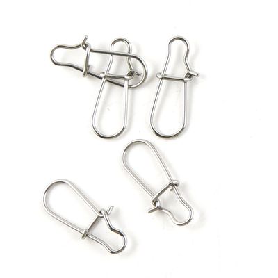 600 Pcs Fishing Swivel Sea Terminal Tackle Clip Connector Solid Coastlock Bulk Lots 09353 Enhanced Snap Test 18Kg 22MM Cross Lock