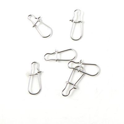 10 Pcs Fishing Swivel Sea Terminal Tackle Clip Connector Solid Coastlock Bulk Lots 03894 Enhanced Snap Test 23Kg 24MM Cross Lock