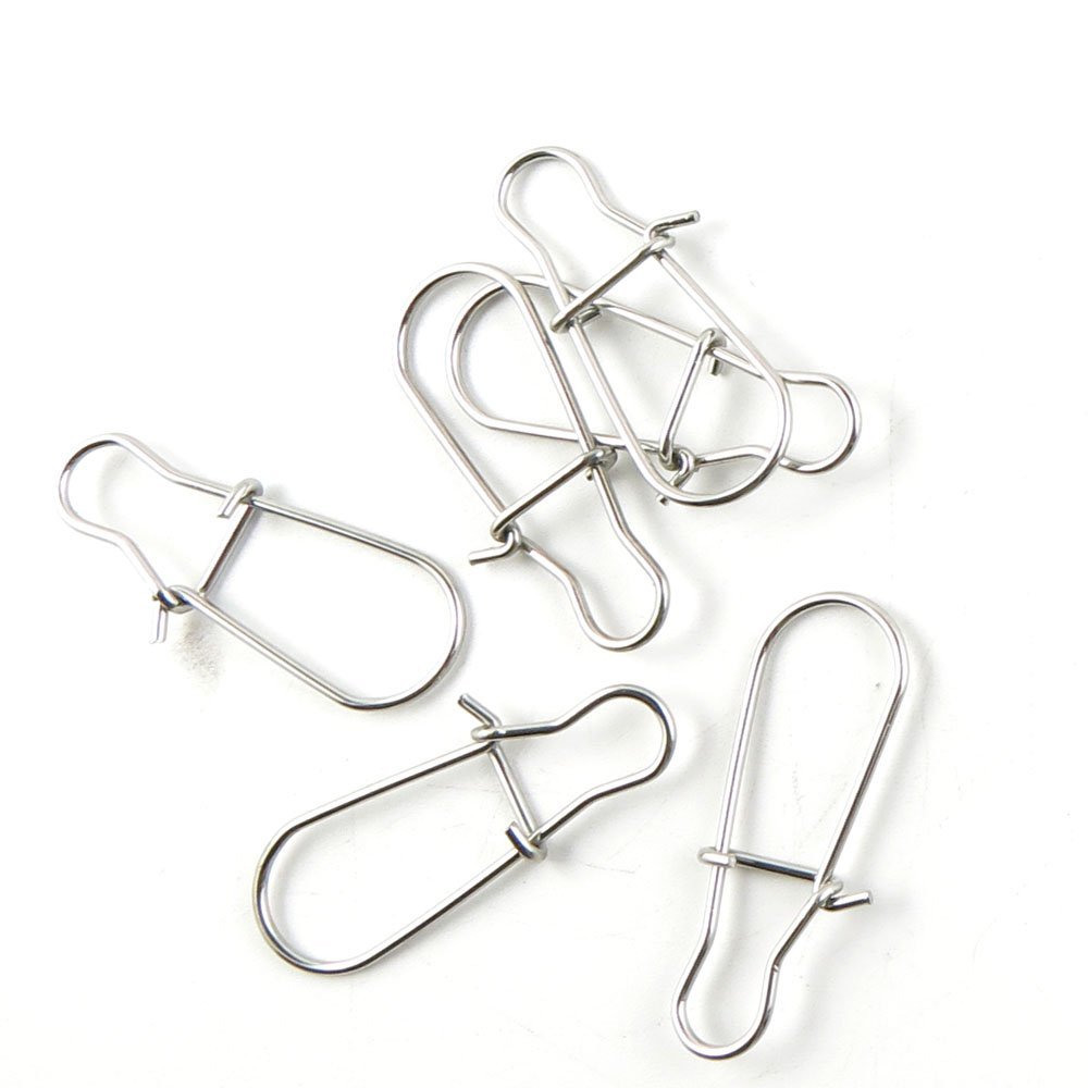 360 Pcs Fishing Swivel Sea Terminal Tackle Clip Connector Solid Coastlock Bulk Lots 07897 Enhanced Snap Test 50Kg 38MM Cross Lock