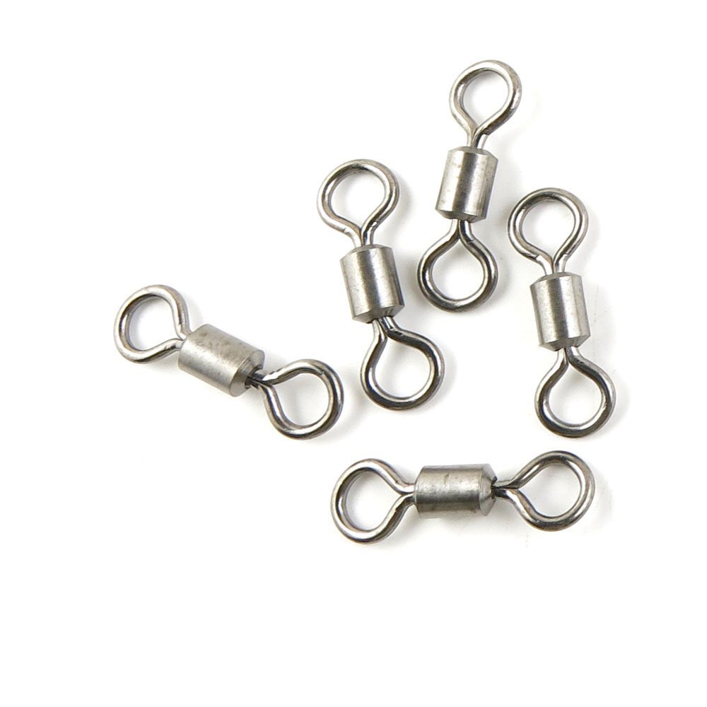 90 Pcs Fishing Swivel Sea Terminal Tackle Clip Connector Solid Coastlock Bulk Lots 04870 Rolling Test 160kg