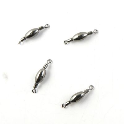 120 Pcs Fishing Swivel Sea Terminal Tackle Clip Connector Solid Coastlock Bulk Lots 00396 Rolling Copper Weight Cross Lock
