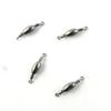 120 Pcs Fishing Swivel Sea Terminal Tackle Clip Connector Solid Coastlock Bulk Lots 00396 Rolling Copper Weight Cross Lock view 1