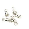 50 Pcs Fishing Swivel Sea Terminal Tackle Clip Connector Solid Coastlock Bulk Lots 08378 Ball Bearing Rolling Ring Test 125kg view 1
