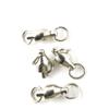 30 Pcs Fishing Swivel Sea Terminal Tackle Clip Connector Solid Coastlock Bulk Lots 06251 Ball Bearing Rolling Ring Test 160kg view 1