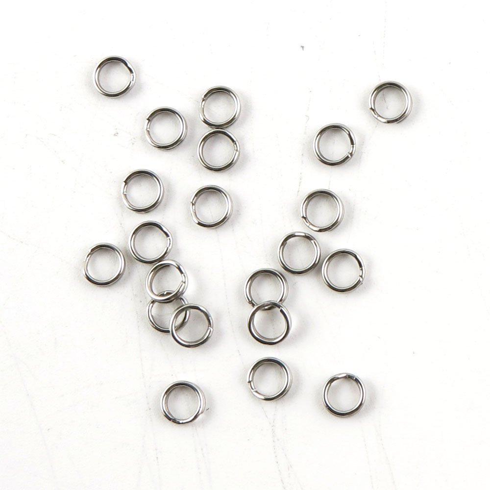 980 Pcs Fishing Swivel Sea Terminal Tackle Clip Connector Solid Coastlock Bulk Lots 09405 Split Ring 3.5MM