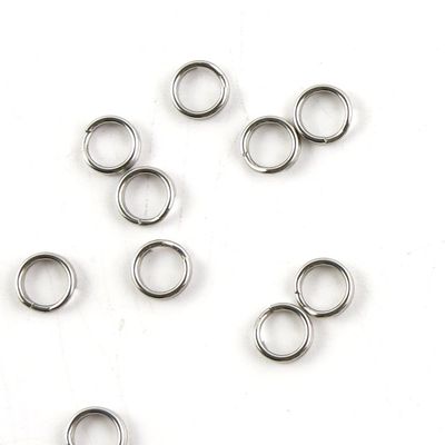 10 Pcs Fishing Swivel Sea Terminal Tackle Clip Connector Solid Coastlock Bulk Lots 00193 Split Ring 4.0MM