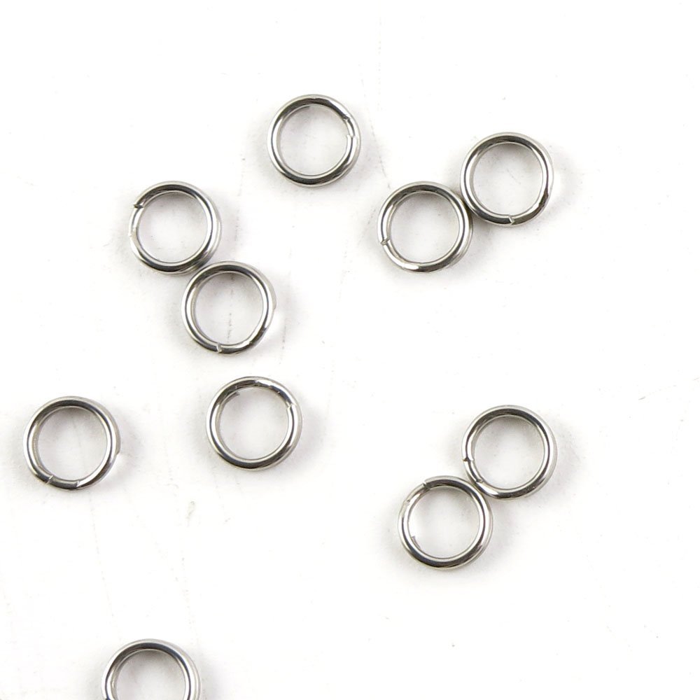 970 Pcs Fishing Swivel Sea Terminal Tackle Clip Connector Solid Coastlock Bulk Lots 00193 Split Ring 4.0MM