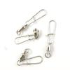 80 Pcs Fishing Swivel Sea Terminal Tackle Clip Connector Solid Coastlock Bulk Lots 03666 Ball Bearing Rolling Ring Test 35kg Cross Lock view 1