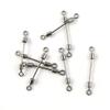 440 Pcs Fishing Swivel Sea Terminal Tackle Clip Connector Solid Coastlock Bulk Lots 08645 Lead Sheet 11MM Cross Lock view 1