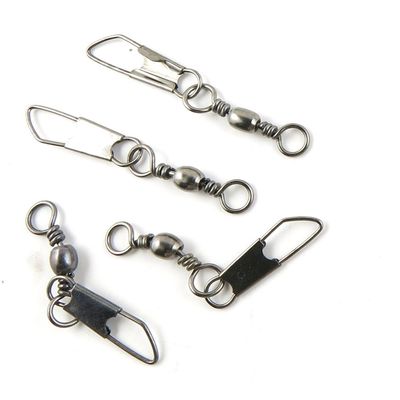 180 Pcs Fishing Swivel Sea Terminal Tackle Clip Connector Solid Coastlock Bulk Lots 07289 Snap Rolling Test 23kg Cross Lock