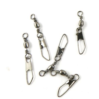 270 Pcs Fishing Swivel Sea Terminal Tackle Clip Connector Solid Coastlock Bulk Lots 09901 Snap Rolling Test 20kg Cross Lock