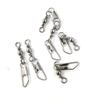 300 Pcs Fishing Swivel Sea Terminal Tackle Clip Connector Solid Coastlock Bulk Lots 06903 Snap Rolling Test 19kg Cross Lock view 1