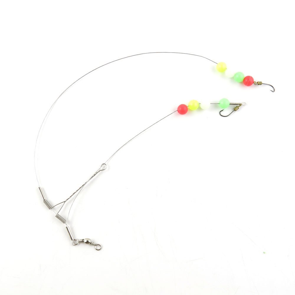 30 Pcs Fishing Swivel Sea Terminal Tackle Clip Connector Solid Coastlock Bulk Lots 06285 Wire Rig Hooks Floating Luminous #8