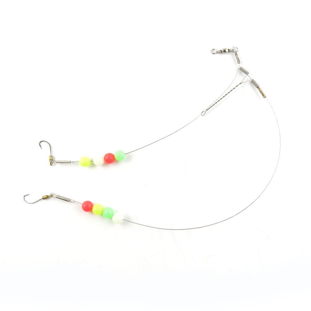 30 Pcs Fishing Swivel Sea Terminal Tackle Clip Connector Solid Coastlock Bulk Lots 06967 Wire Rig Hooks Floating Luminous 10#